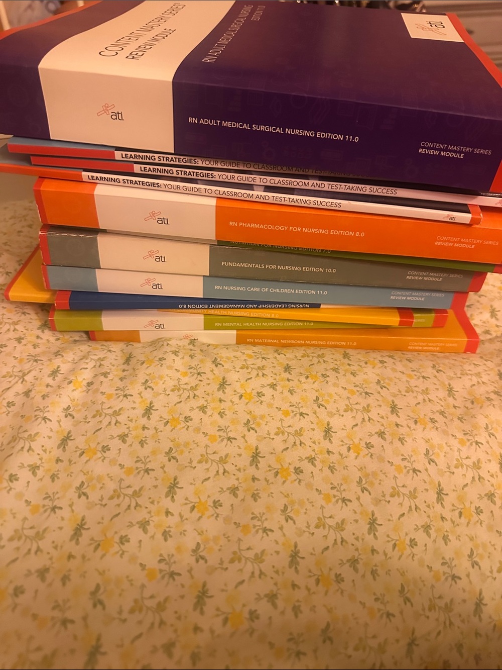 RN Nursing Study ati books